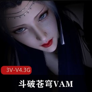 斗破苍穹VAM系列：女主角观看，3V-V4.3G，三部作品